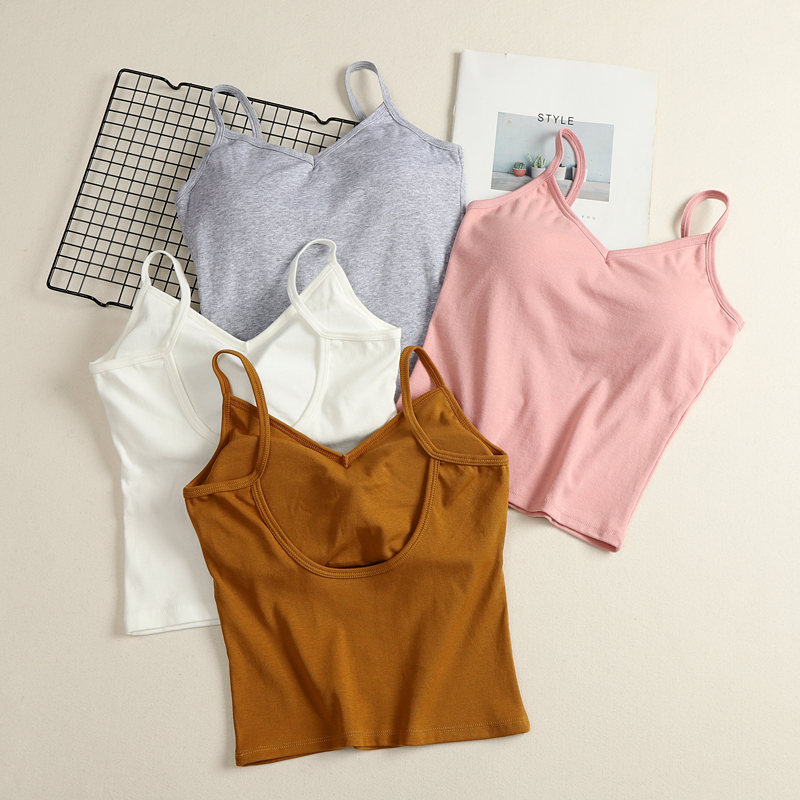 Beauty back camisole female summer net red burst breast underwear student high school girl bandeau inside and outside wear base