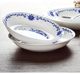 ລາຄາໂປຣໂມຊັນ Jingdezhen ceramic blue and white premium bone china tableware glaze color nest plate deep rice plate 8-inchຄົວເຮືອນ