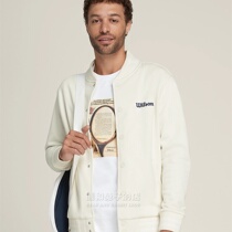 Wilson Mens New Tennis Jacket Long Sleeve College Style High Street Boys HUDSON Jacket