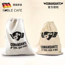 Comandante German commander C40 coffee hand grinding bean machine accessories tool bag Cotton