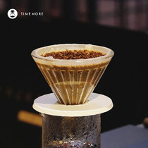 Tymo glass ice pupil hand-brewed coffee drip filter Cup household coffee maker coffee set filter