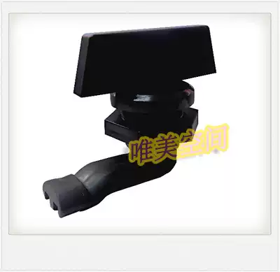 Base box plastic lock black MS105 distribution box door lock plastic word lock universal key enterprise lock