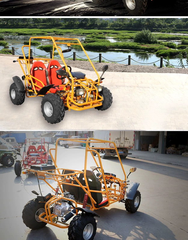 Xe hai bánh karting bốn bánh xe máy leo núi ATV xe máy người lớn xăng điện kart