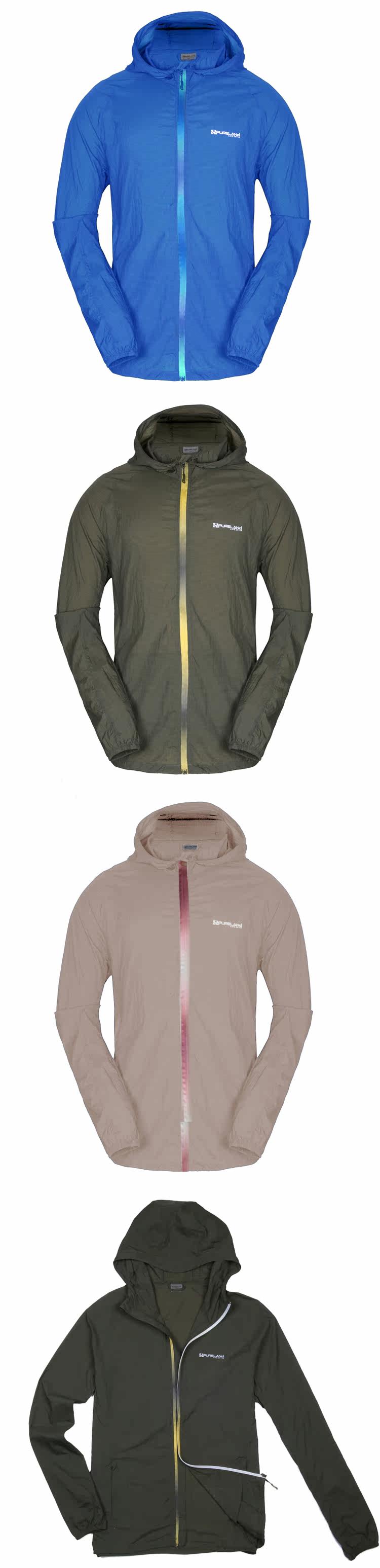 imperméable sport neutre PURELAND en nylon - Ref 499169 Image 7