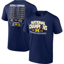 NCAA Michigan Wolverines short-sleeved T-shirt