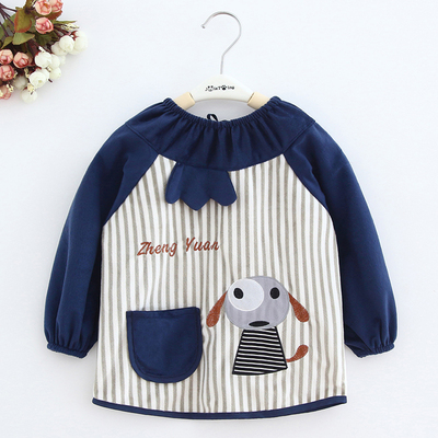 【大牌】宝宝吃饭罩衣儿童围裙反穿衣