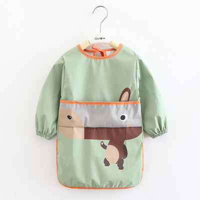 【大牌】儿童围裙画画衣宝宝围兜衣