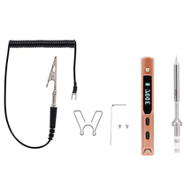 TS100 electric soldering iron intelligent temperature control high power welding table household maintenance electric welding pen internal heat soldering gun