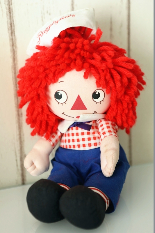 20-04 US 80s Ancient Early Eight Sound Box Transferable Retro RAGEDY Andy Doll Super Cute K