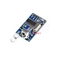 Infrared decoding encoding module transmits and receives wireless serial communication ACC code
