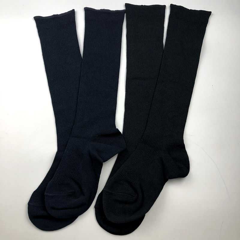 AT*** cotton calf socks threaded elastic warm stockings Japan original single