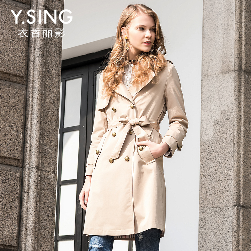 Trench pour femme      en Coton - Ref 3225975 Image 1