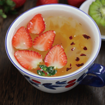 Peach gum cranberry sugar water human face peach flowers reflect red Hong Kong style dessert sugar sweet soup material package pot like to buy 6 Hair 7