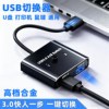 Computer 2-In-1-Out Shared Mouse and Keyboard Usb3.0 Printer Scanner U-Dongle Sharing Switcher No Need to Unplug
