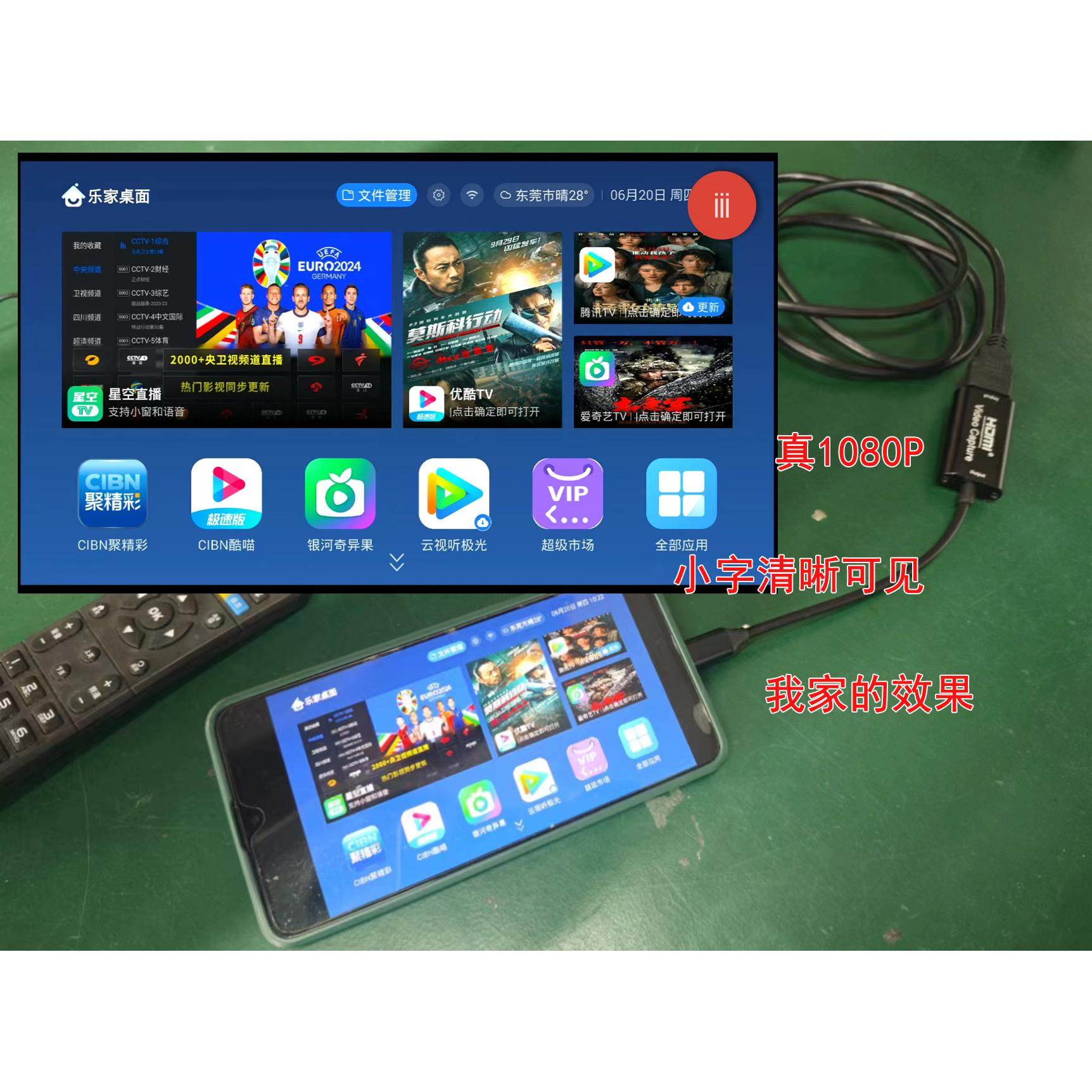 HDMI to USB Android Type C Mobile Phone Tablet as a Monitor Tv Box Monitoring Capture Card
