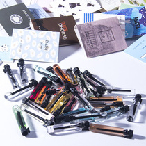 Card fragrance sample 2ml men and women perfume test tube durable fresh perfume small wood bath perfume