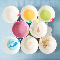 Thailand imported ceramic bowl Pet Bowl Childrens bowl super cute dog bowl cat bowl soy sauce pet