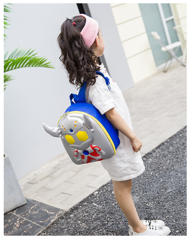 Altman Schoolbag Mẫu giáo 1 Boy Boy Baby Ba lô 3 Năm Siêu nhân Hoạt hình Mini Kids dễ thương - Túi bé / Ba lô / Hành lý balo chống gù lưng nhật bản