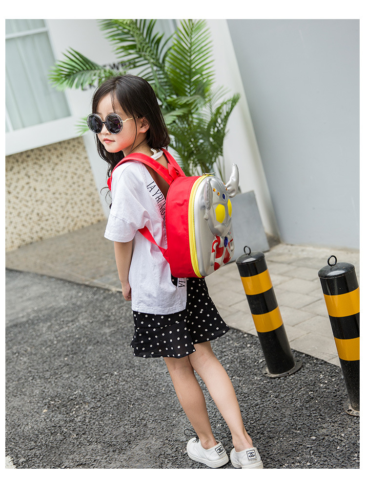 Altman Schoolbag Mẫu giáo 1 Boy Boy Baby Ba lô 3 Năm Siêu nhân Hoạt hình Mini Kids dễ thương - Túi bé / Ba lô / Hành lý balo chống gù lưng nhật bản