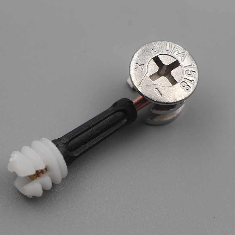 Thickened three-in-one connector screw piece connecting eccentric wheel screw furniture connector eccentric wheel screw