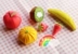 Gói nguyên liệu trái cây và rau mô phỏng không dệt không dệt không cắt gói mẫu giáo thủ công nhà trẻ tự làm nhà chơi bằng vải - Công cụ & vật liệu may DIY