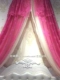 Phong cách châu Âu lưới muỗi sang trọng màu tím công chúa gạc gạc dày cung điện giường đôi lớp rèm đôi Hàn Quốc - Bed Skirts & Valances
