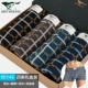 Bảy con sói đồ lót nam cotton lỏng phiên bản cotton thịt bốn góc ngã ba người lớn tuổi trung niên thoải mái đất đeo chân phẳng - Nam giới