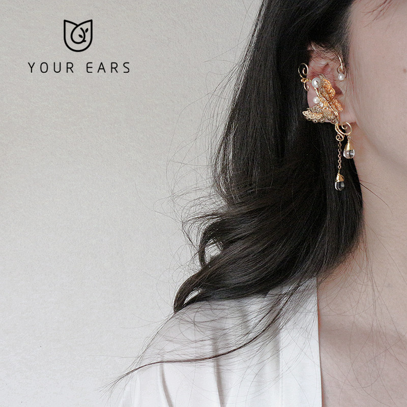 YOUR EARLS ORIGINAL HAND AS BUTTERFLY ANCIENT WIND HANFU HANFU Superior Sensation Hyperbole Without Earl-ear clip