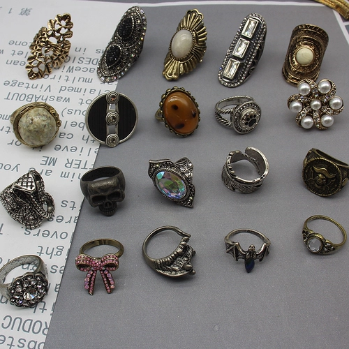 Y Одиночный выход, европейский и американский супер ретро старый старый старый старый бусинок буровые змеиные женщины