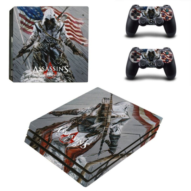 PS4PRO Body Sticker PS4 Scratch Resistant Waterproof Dust Resistant Anime Color Pattern PS4 Pro Electrostatic Sticker 85