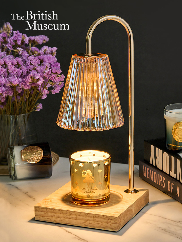 British Museum Series Aromatherapy Melting Wax Lamp Atmosphere Lamp Creative Ornament Gift Box Birthday Gift for Girlfriend