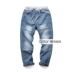 Miễn phí vận chuyển quần áo trẻ em mùa xuân và mùa thu cho bé trai quần denim, quần âu lớn cho trẻ em, quần đơn thời trang trẻ em 100-160 - Quần jean Quần jean