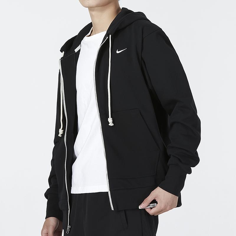 Nike Men's Cardigan Jacket Knitted Hooded Embroidered Sports Casual Jacket Dq5817-010-030 Nike Men's Cardigan Jacket Knitted Hooded Embroidered Sports Casual Jacket Dq5817-010-030