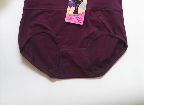 6 gói màu Yi Ting 0605 Đồ lót nữ bằng vải cotton cao đến eo Quần lót eo năm nay màu đỏ 0606 quan lot nu cho nguoi gia