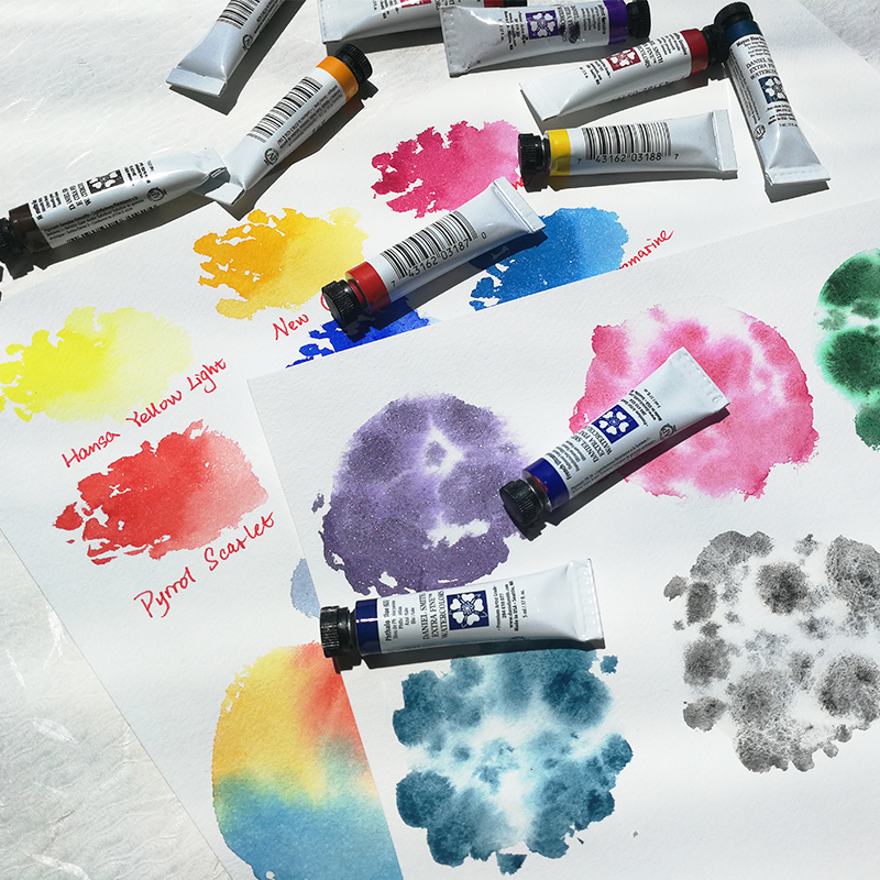 (Sundry Pile)Daniel Smith DS Watercolor 6-color Ore Color Base Color 5ml Official Set