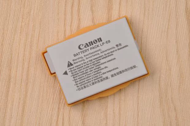 Canon LP-E8 pin gốc EOS 600D 550D 650D 700D pin gốc phụ kiện vi camera - Phụ kiện máy ảnh kỹ thuật số balo đựng máy ảnh