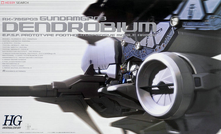 for SH STUDIO 1/144 HG GP03D Dendrobium Resin Conversion Kit for