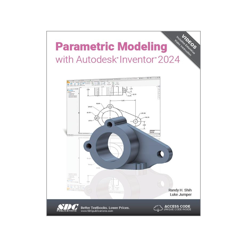 [预订]Parametric Modeling with Autodesk Inventor 2024 9781630575793-Taobao