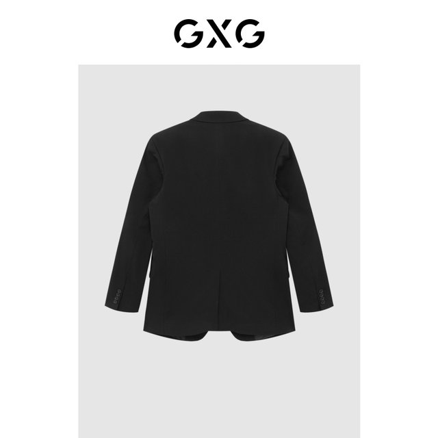 GXG men's clothing store same style black suit 22 autumn new product