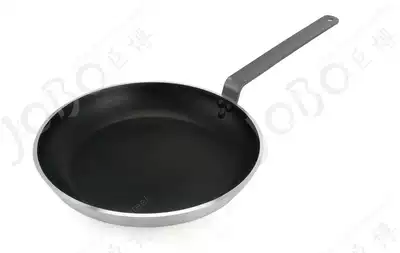 Commercial large flat bottom frying pan non-stick pan 40cm induction cooker universal frying pan non-stained pan