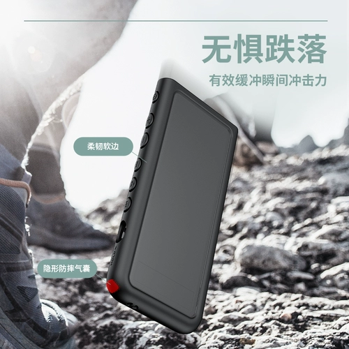 Бенкс бренд Sony Sony NW-ZX500 ZX505 защитный крышка ZX507 защитная кожа Shell Sensory Set Bangkoskin Подличный WM1A/WM1AM2 BRIC Black Brick Bangkosae