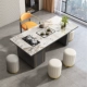 1,8 -метровая таблица [1 световой роскошный главный стул+4 круглого стула]