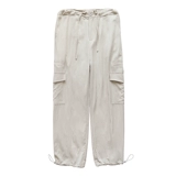 Тонкие штаны для отдыха, оверсайз, свободный крой