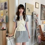 Дорожная короткая футболка с коротким рукавом, защита от солнца, с вышивкой, по фигуре