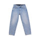 The store recommends MiniBrand spring and summer thin loose jeans for women, retro high-waisted straight-leg slimming nine-point pants