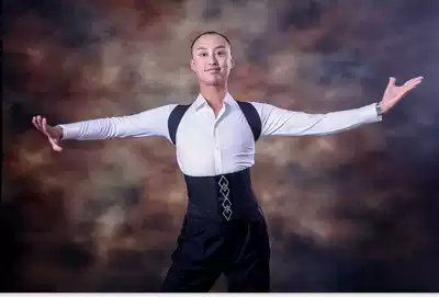 Dance Humpback chest correction belt Latin body shaping corset belt Dance open back waist unisex