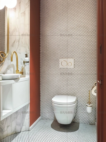 Керамическая шестиугольная мозаика