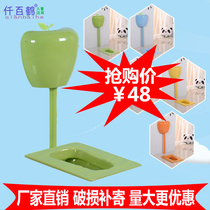 Kindergarten Color Ceramic Squatting Pan Kid Toilet Cartoon Squatting Pit Type Squat Toilet Home Deodorized Stool Pool Water Tank