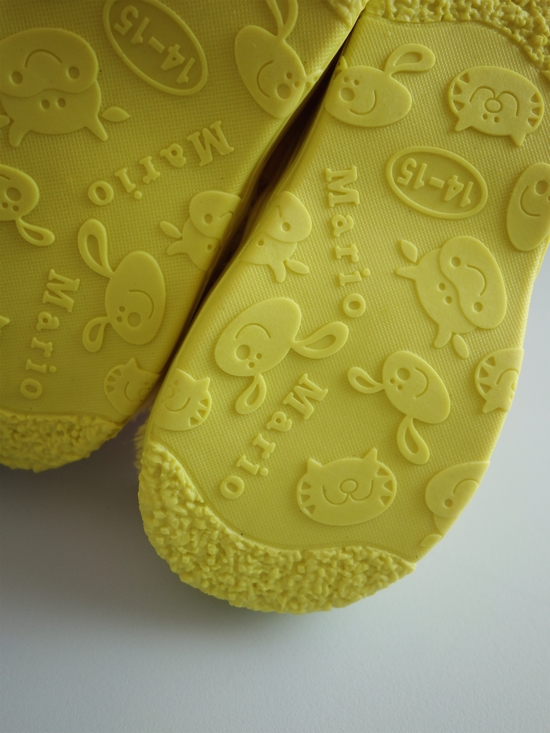 Chaussons enfants en suède pour hiver - semelle caoutchouc - Ref 1016270 Image 15