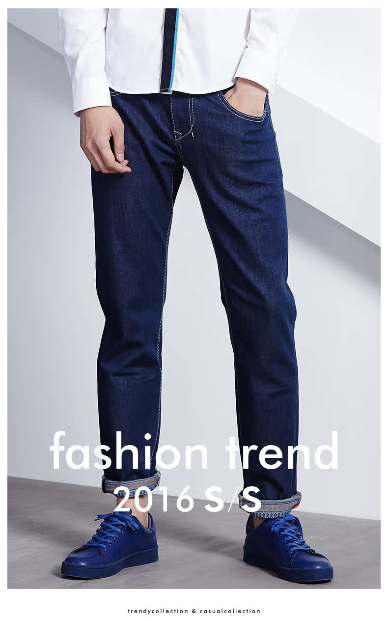Jeans pour jeunesse GXGJEANS en coton pour printemps - Ref 1486004 Image 7